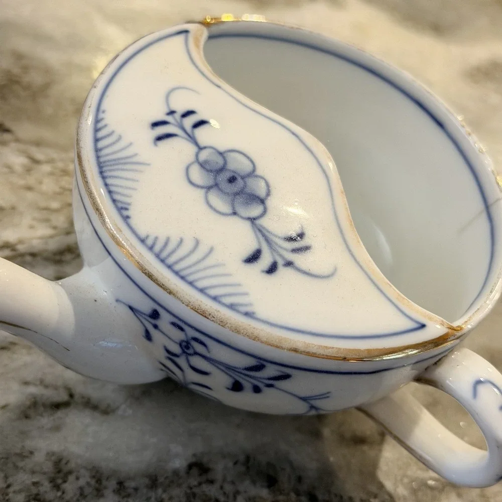 Antique 1930s W T & C Invalid Feeder Cup Nursing Cup Porcelain Germany Floral